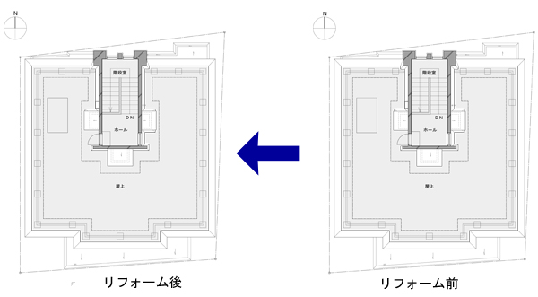 図面 屋上